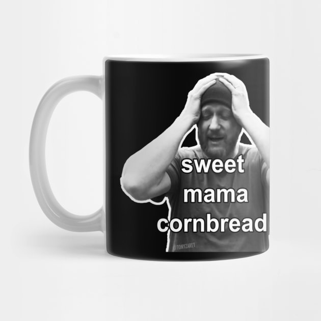 Sweet Mama Cornbread! (B&W) by tonyzaret